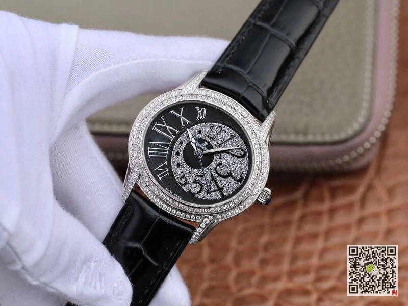Audemars Piguet Millenary Lady Watch 77302BC.ZZ.D001CR.01 With Diamond 1:1 Best Edition Replica Watch Swiss Calibre 2325